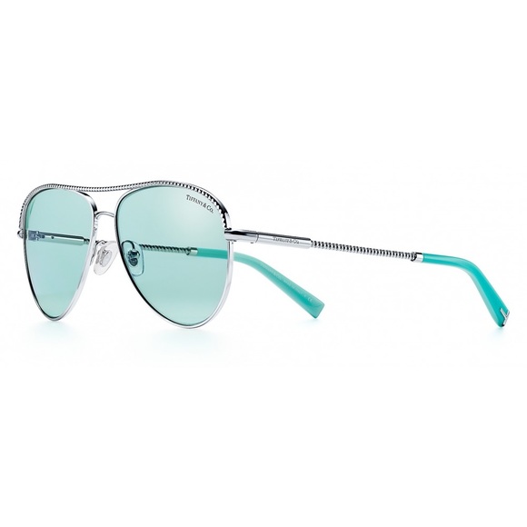 Tiffany & Co - Pilot Sunglassses Tiffany diamond point collection - Picture 2 of 2